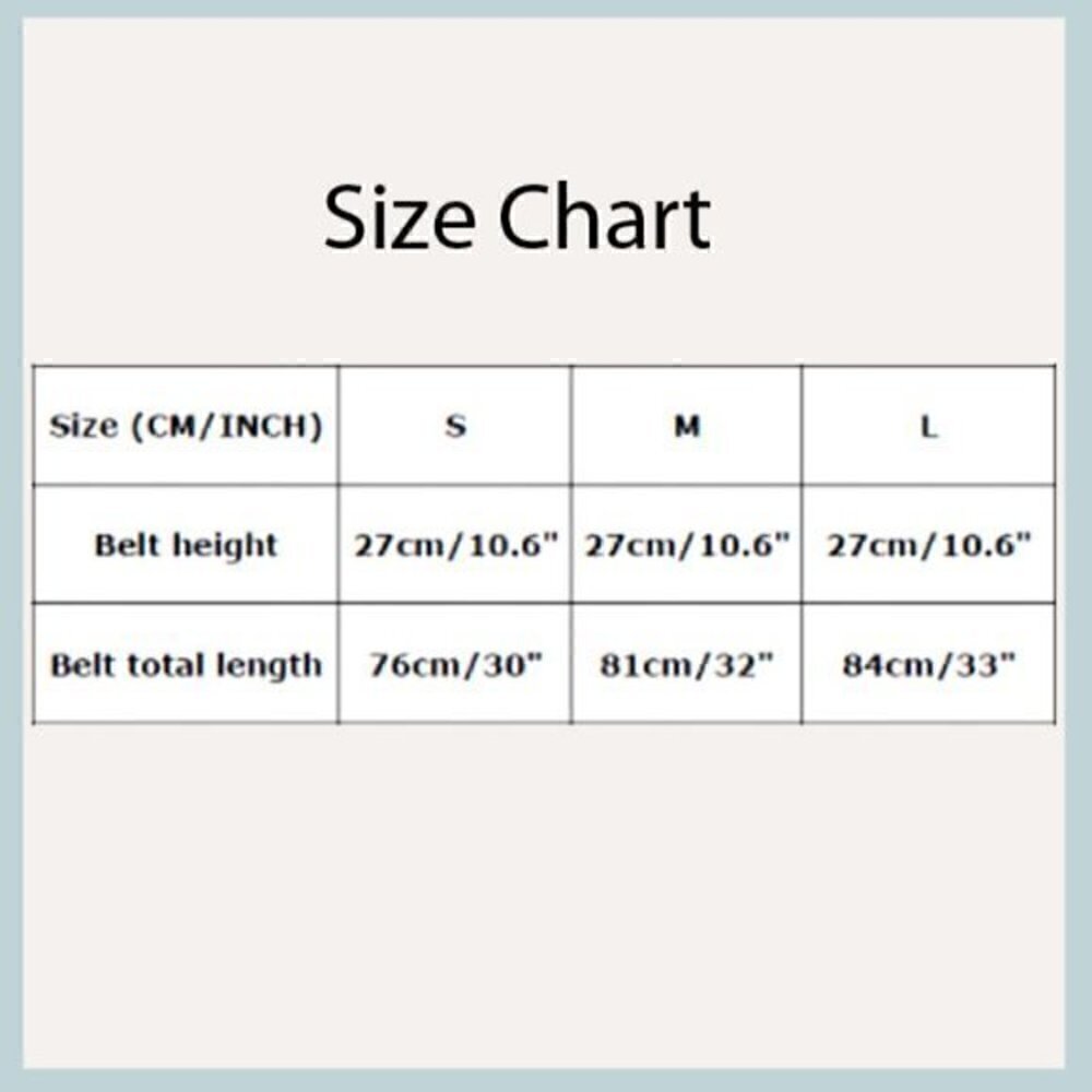 🔥 Black Waist Trainer Belt – Tummy Control Slimming Wrap | Sweat Band Belt - Picture 4 of 10